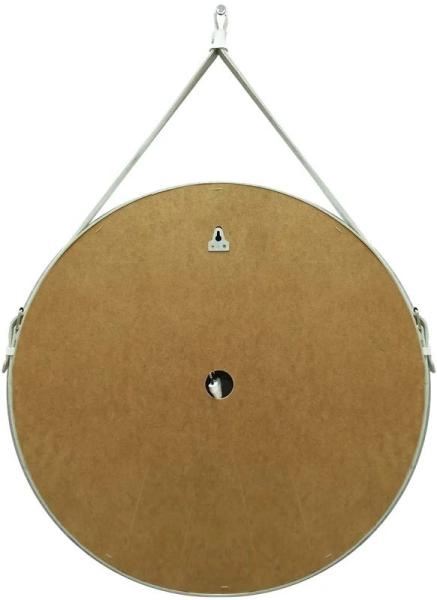 Зеркало Uperwood Round LED D 65 см, LED подсветка, сенсорный выключатель, белый ремень