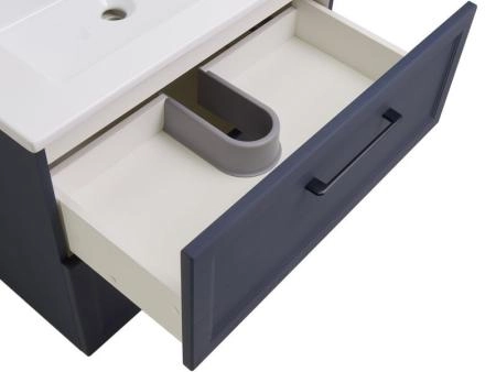 Тумба ASB-Mebel Белмонти 85 Ясень браш софт белый подвесная под умывальник Оскар 85