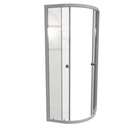 Поддон к душевому углу Берген RD 100х100 (радиальный поддон на раме-подставке с устройством слива (черный), панель)