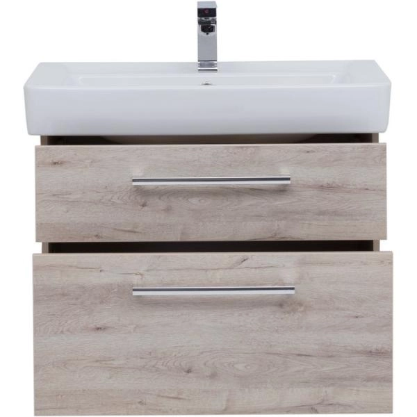 Тумба Dreja Q MAX 80 см под умывальник Q-80, дуб кантри, подвесная