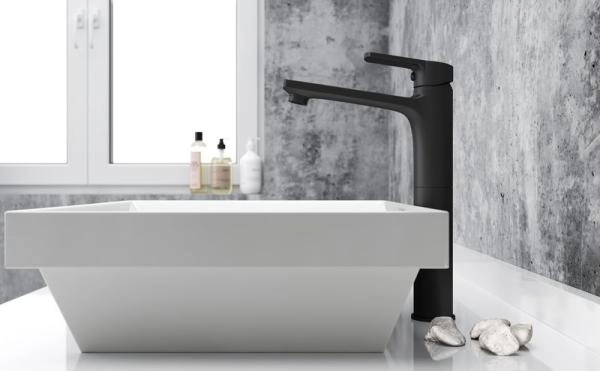 Смеситель для раковин ESKO SINGAPORE black SB 25 черный