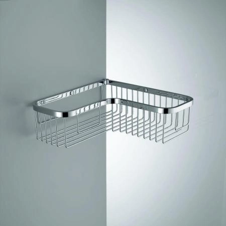 Полка Colombo Angolari B9611 26x26 угловая хром