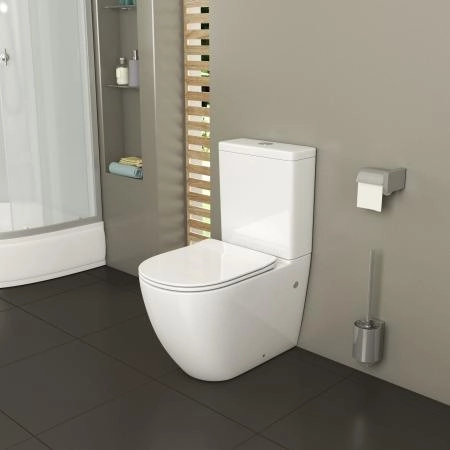 Унитаз Grossman GR-4446S (680*375*810) напольный  с тонкой крышкой