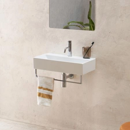 Catalano Premium Раковина 55x35см, с 1 отв., цвет: белый глянцевый