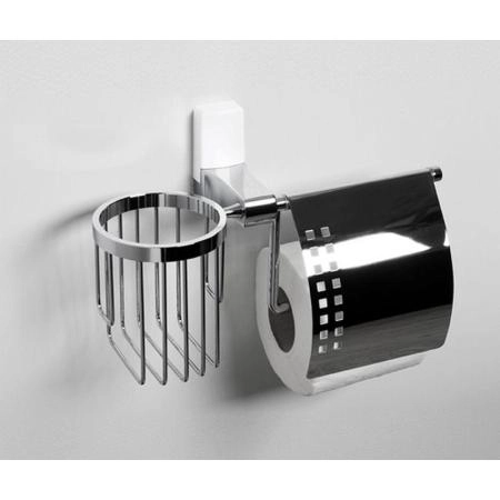 Держатель туалетной бумаги Wasserkraft Leine K-5059WHITE и освежителя