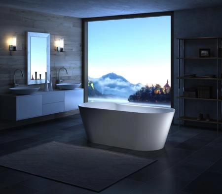 Ванна BelBagno BB14 белая акрил
