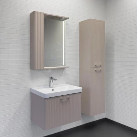 Шкаф-колонна Comforty Ангара-35 00-00019370 Дуб Латте