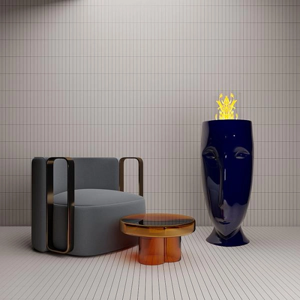 KERASAN Artwork камин биоэтаноловый для раковины MOLOCO