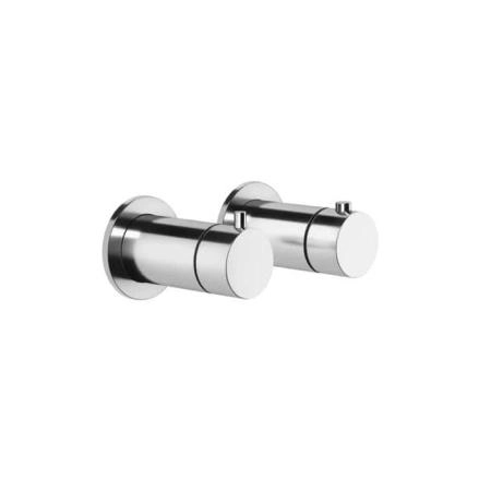 Gessi Ingranaggio Встраиваемый термостат для душа, с 1 выходом, внешняя часть, цвет: хром