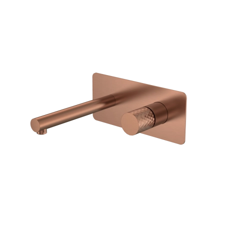 Смеситель STICK Boheme из стены COPPER BRUSHED ручка DIAMOND 125-CB