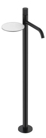 Смеситель STICK Boheme напольный для умыв. BLACK LINEA 120-BB.3