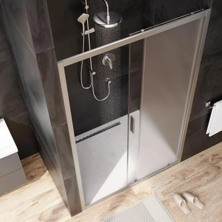 Дверь душевая в нишу AM.PM Gem W90G-120-1-195MM прозрачное, матовое; профиль хром матовый