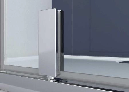 Душевой уголок Vincea Penta VSP-3P100CLGM, 1000*1000, вороненая сталь, стекло прозрачное