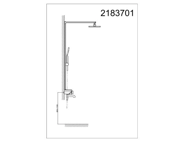 Душевая система D&K Bayern Potsdam (DA2183716G15)