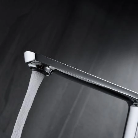 Смеситель высокий для раковины Vincea Next VBF-1N2CH однорычажный, хром