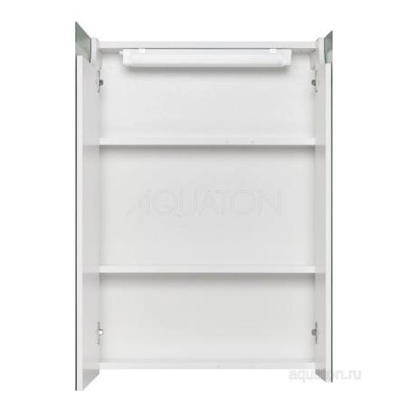 Зеркальный шкаф AQUATON Верди PRO 60 белый, ясень фабрик 1A206902VDAV0