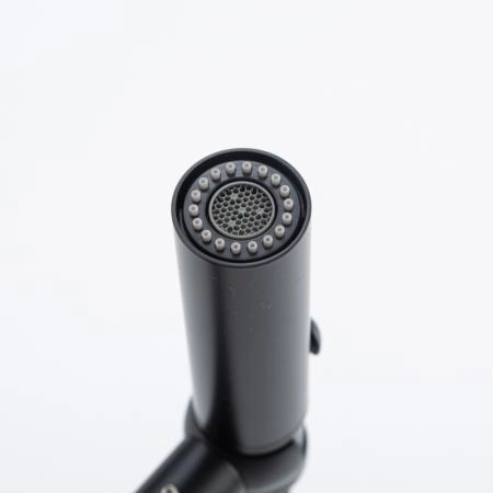 Смеситель GAPPO G4399-86 для кухни с гибким изливом и подключением фильтра, черный