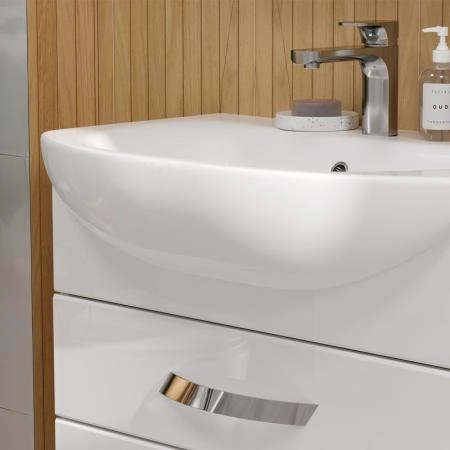 Тумба для ванной Volna Onda 60.2Y подвесная (Балтика) раковина отдельно