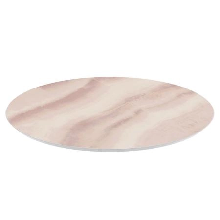 Столешница Kerama Marazzi CONO КОНО CO4.VT278\431 Ониче розовая (круг.полка)