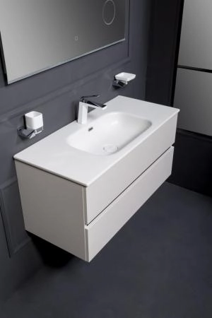 Тумба без раковины Boheme Vallessi 100*46cm КАШЕМИР мат. 2 полки 837-100-C mat