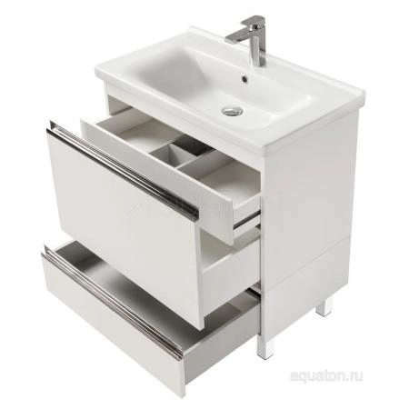 Тумба под раковину Aquaton Капри 1A230201KP010 80 с ящиком,белый
