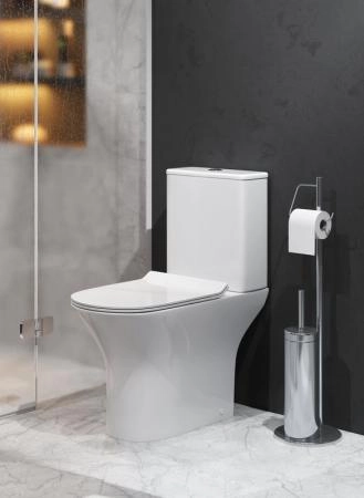 Унитаз Grossman GR-4465S Classic (650*340*790) напольный Безободковый с тонкой крышкой
