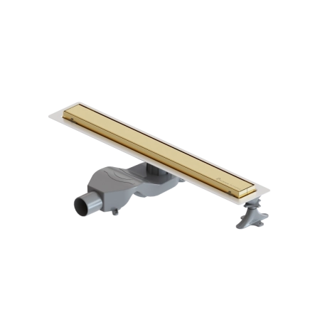 Душевой лоток Boheme Premium Linear 60см, нерж.сталь ЗОЛОТО 982-60-G