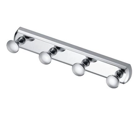 Крючок WasserKraft K-1074 4 крючка 24 см хром