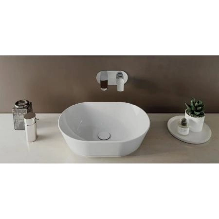 Vitra Geo 7427B003-0012 овальная раковина-чаша 55x40