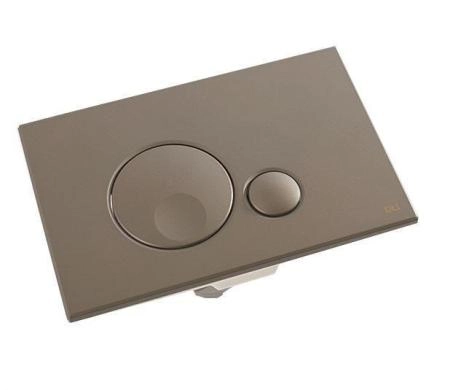 Панель механическая двойная OLI Globe 152953, soft-touch, пластик, серый