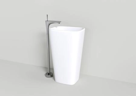 Раковина NT BAGNO NT606 GELATO 510x410 искусственный камень