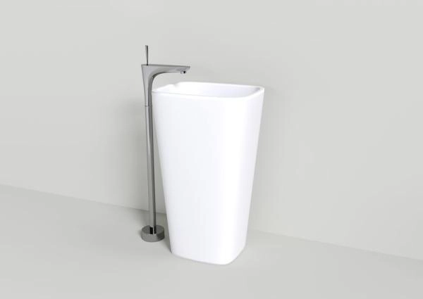 Раковина NT BAGNO NT606 GELATO 510x410 искусственный камень