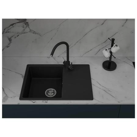 Кухонная мойка GranFest URBAN 668L, черный