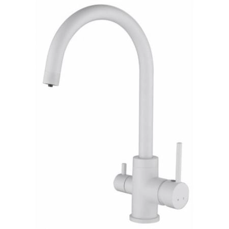 Смеситель для кухни KAISER Merkur (26744-4) белый