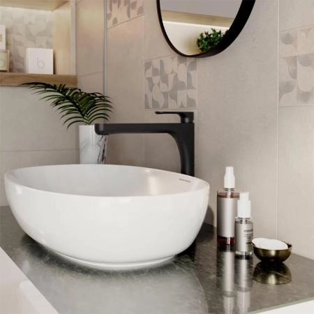 Раковина Kerama Marazzi PLAZA ПЛАЗА PLR.wb.60 накладная 60, белая глянцевая