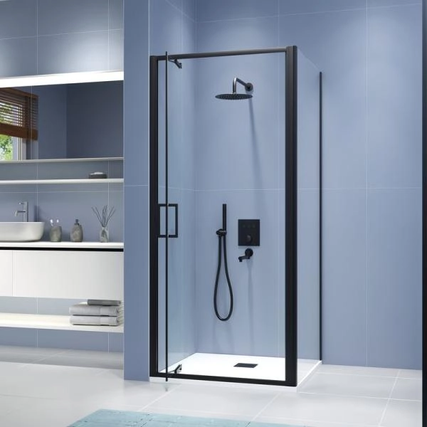 Душевой уголок RGW SV-135B Stilvoll 100x100 Черный матовый прозрачное