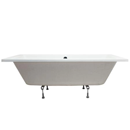 Knief Plane Fit Ванна встроенная встраиваемая, 180x80см с ножками, цвет: белый