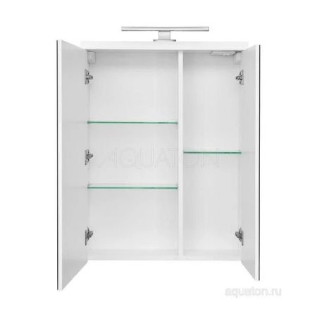 Зеркальный шкаф Aquaton Брук 60 белый 1A200502BC010