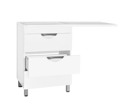 Тумба под раковину Style Line Elfante Жасмин 60 (3 ящ.) Люкс PLUS