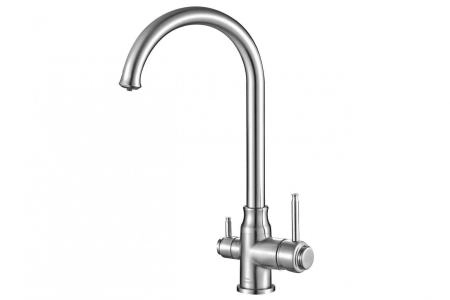 Смеситель для кухни ZORG Steel Hammer (SH 763 CR) хром