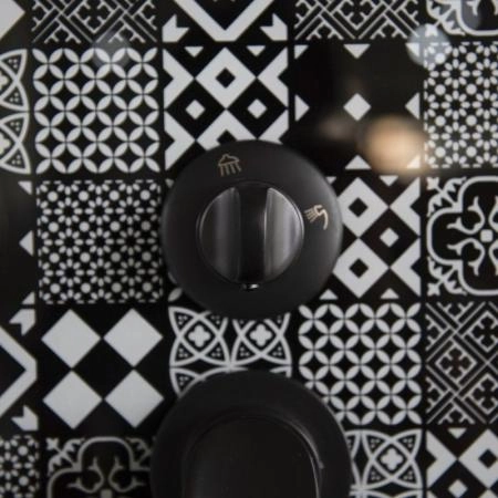 Душевая кабина Esbano 120x80 профиль Черный стекло прозрачное ESKBB1280CKR