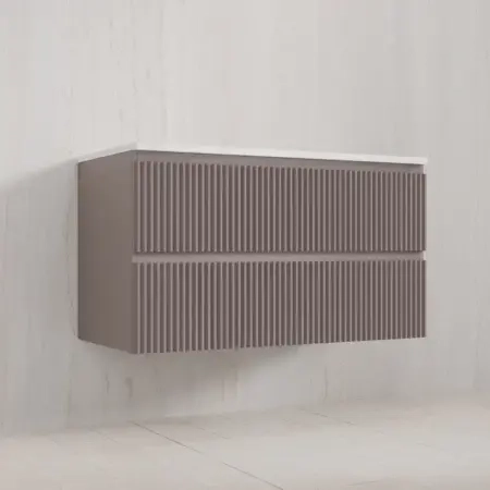 Тумба Style Line "Марокко 100" ЛС-00002490 подвесная, тауп темный