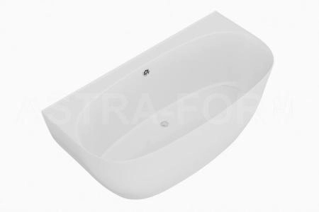 Ванна Astra Form АТРИЯ 170х85 пристенная белая иск. камень