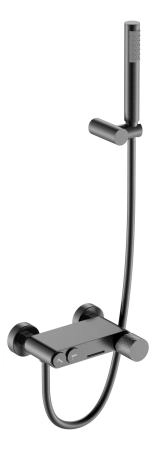 Смеситель STICK Boheme для ванны Gun Metall c ручкой DIAMOND 123-GM