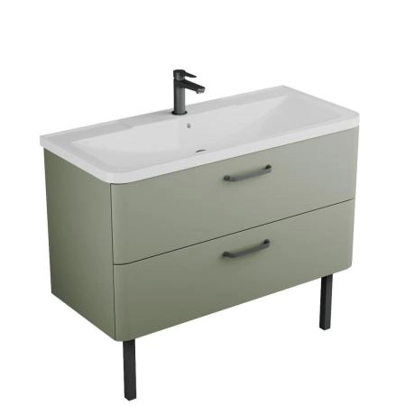 Тумба Veneciana TIBR 100 под умывальник Atlantica 100 олива