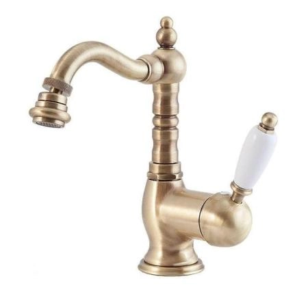 Смеситель CEZARES ELITE-BSM2-02-Bi для биде,бронза с донным клапаном