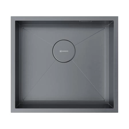 Кухонная мойка Omoikiri Kasen 49-16 INT GM нерж.сталь/вороненая сталь 4997055