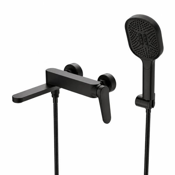 Смеситель GAPPO G3210-6 для ванны, черный