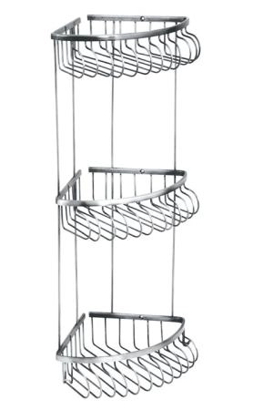 Угловая Полка Boheme (металл), тройная BRILLANTE 10454