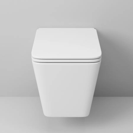 Унитаз Grossman GR-4414S (600*355*410) подвесной безободковый с тонкой крышкой